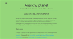 Desktop Screenshot of anarchyplanet.org
